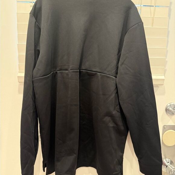 Adidas Chicago Blackhawks NHL Authentic 1/4 Zip Pullover Jacket - Picture 2 of 3